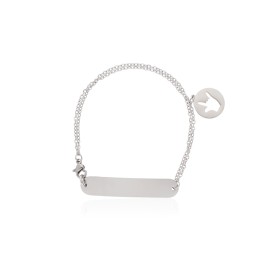 PULSERA DE ACERO INOXIDABLE A01458