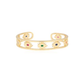 PULSERA DE BAÑO DE ORO BO0284