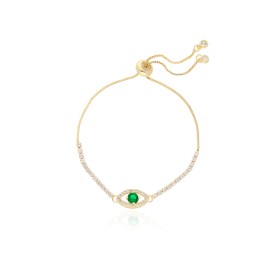 PULSERA DE BAÑO DE ORO BO0403