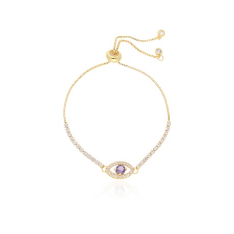 PULSERA DE BAÑO DE ORO BO0404