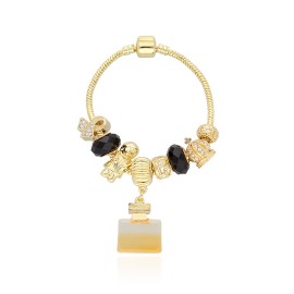 PULSERA DE BAÑO DE ORO BO0423