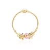 PULSERA DE BAÑO DE ORO BO0433