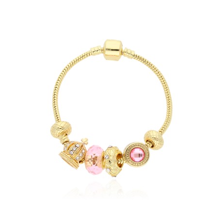 PULSERA DE BAÑO DE ORO BO0435