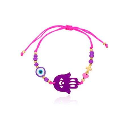 PULSERA DE BAÑO DE ORO CH3690