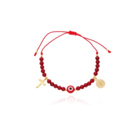 PULSERA DE BAÑO DE ORO CH3951