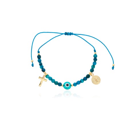 PULSERA DE BAÑO DE ORO CH3952