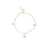PULSERA DE BAÑO DE ORO Y ACERO BA0107