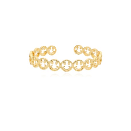 PULSERA DE CHAPA DE ORO CH2840