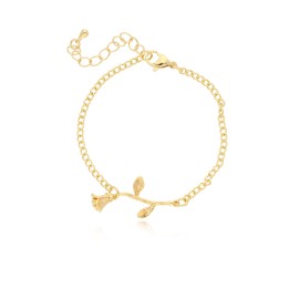 PULSERA DE CHAPA DE ORO CH3164