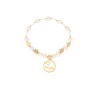 PULSERA DE CHAPA DE ORO CH3492