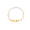 PULSERA DE CHAPA DE ORO CH3540