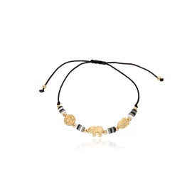 PULSERA DE CHAPA DE ORO CH3566