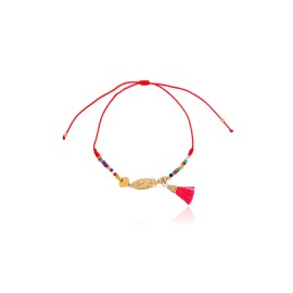 PULSERA DE CHAPA DE ORO CH3634