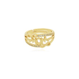 ANILLO DE CHAPA DE ORO 18K5476