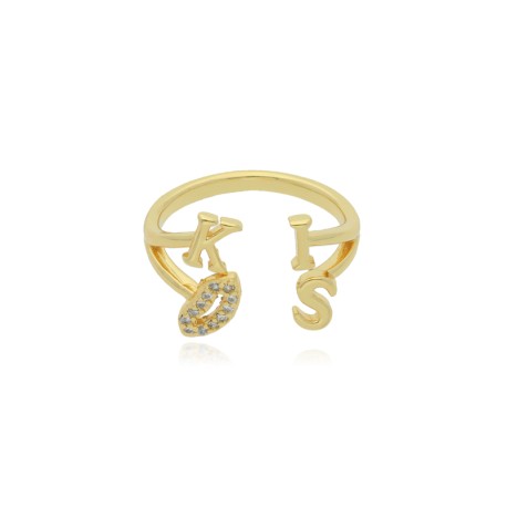 ANILLO DE CHAPA DE ORO 18K5482