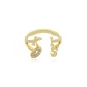 ANILLO DE CHAPA DE ORO 18K5482