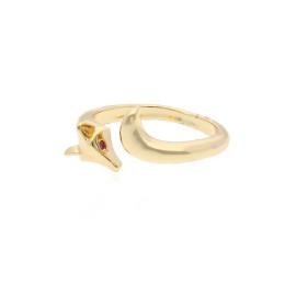 ANILLO DE CHAPA DE ORO CH3332