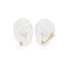 ARETE DE CHAPA DE ORO CH2873