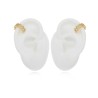 ARETE DE CHAPA DE ORO CH3009