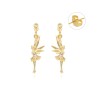 ARETE DE CHAPA DE ORO CH3403