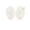 ARETE DE CHAPA DE ORO CH3404