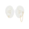 ARETE DE CHAPA DE ORO CH3407