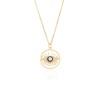 DIJE CON CADENA BAÑO ORO Y ACERO INOXIDABLE CA0471